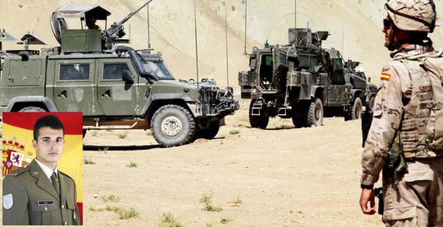 Aarón Vidal, the soldier killed in Iraq.