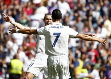 El Madrid saca los cañones y golea al Osasuna