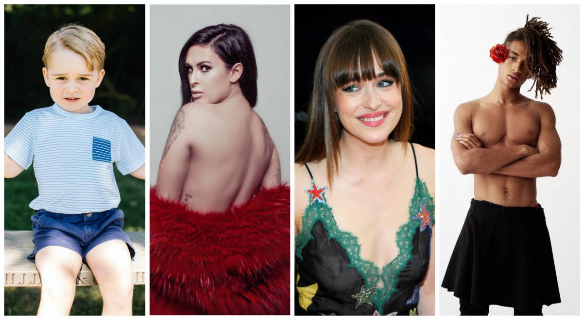 Comparativa de famosos: así era yo a tu edad, hijo