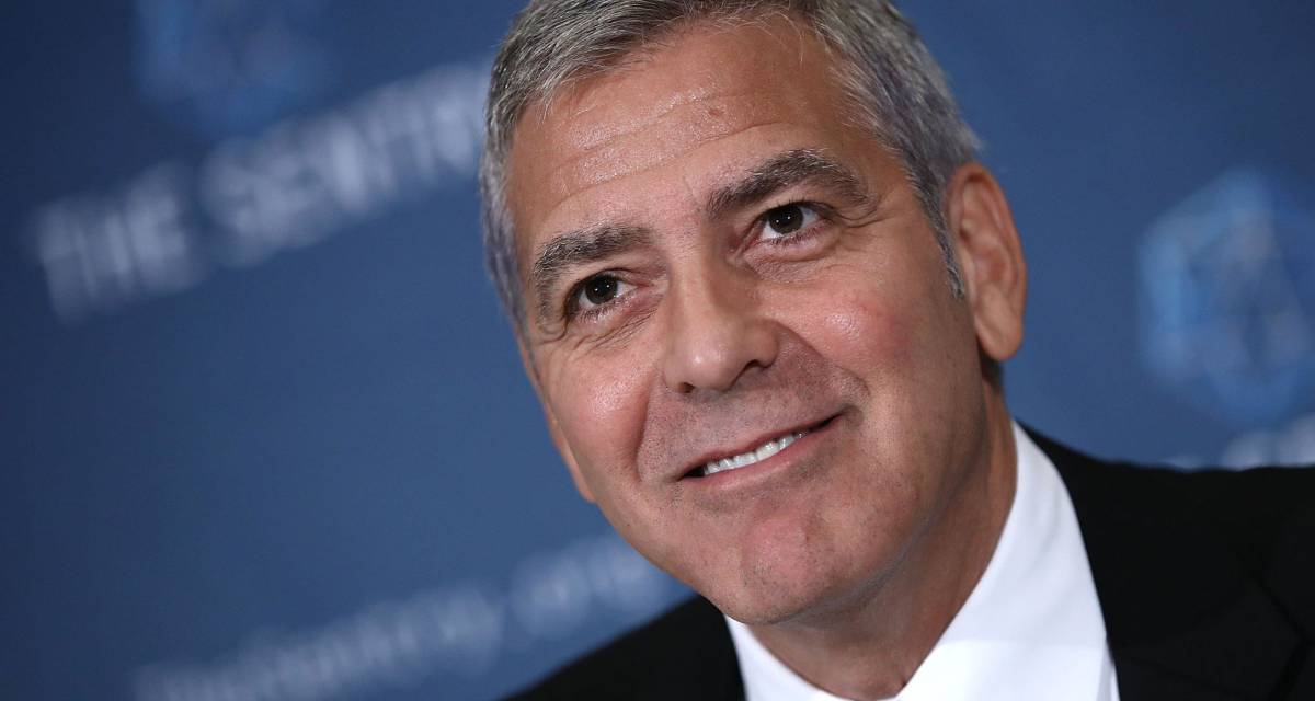 George Clooney, en el Club Internacional de Prensa.