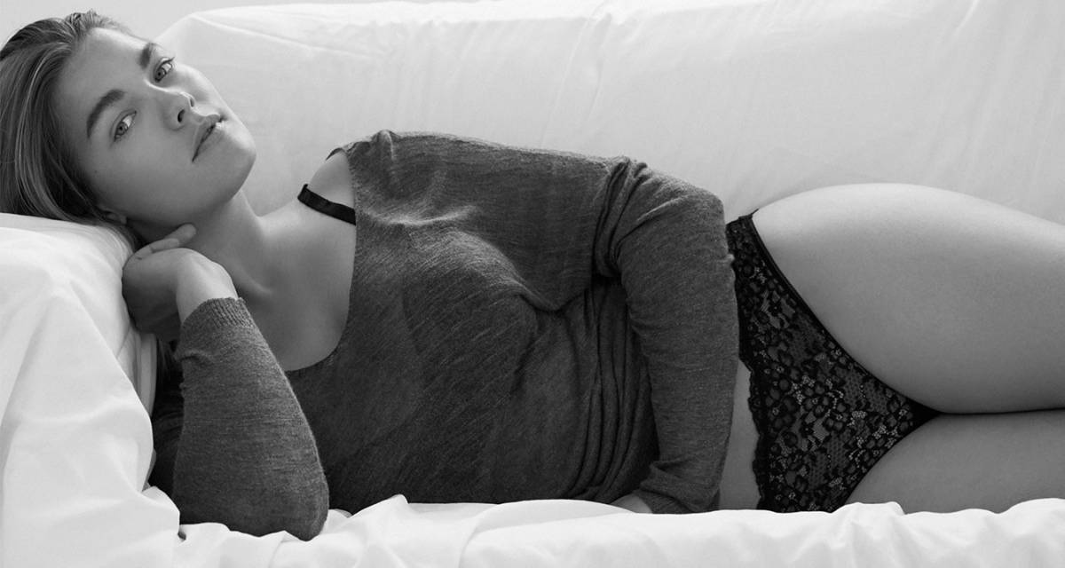 Imagen de la campa&ntilde;a Soft Basics de Oysho. 