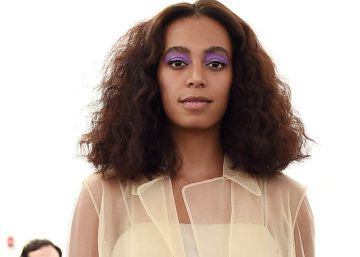 La cantante Solange Knowles, durante la Semana de la Moda en Nueva York
