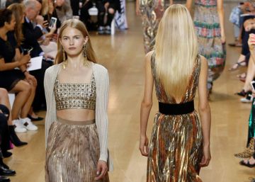 Desfile de Oscar de la Renta.