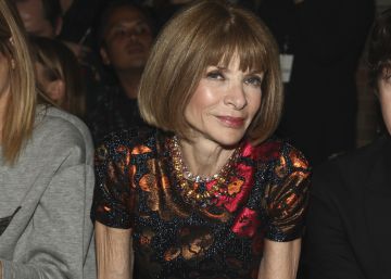 Anna Wintour en el desfile de DKNY el pasado 12 de septiembre en Nueva York. 