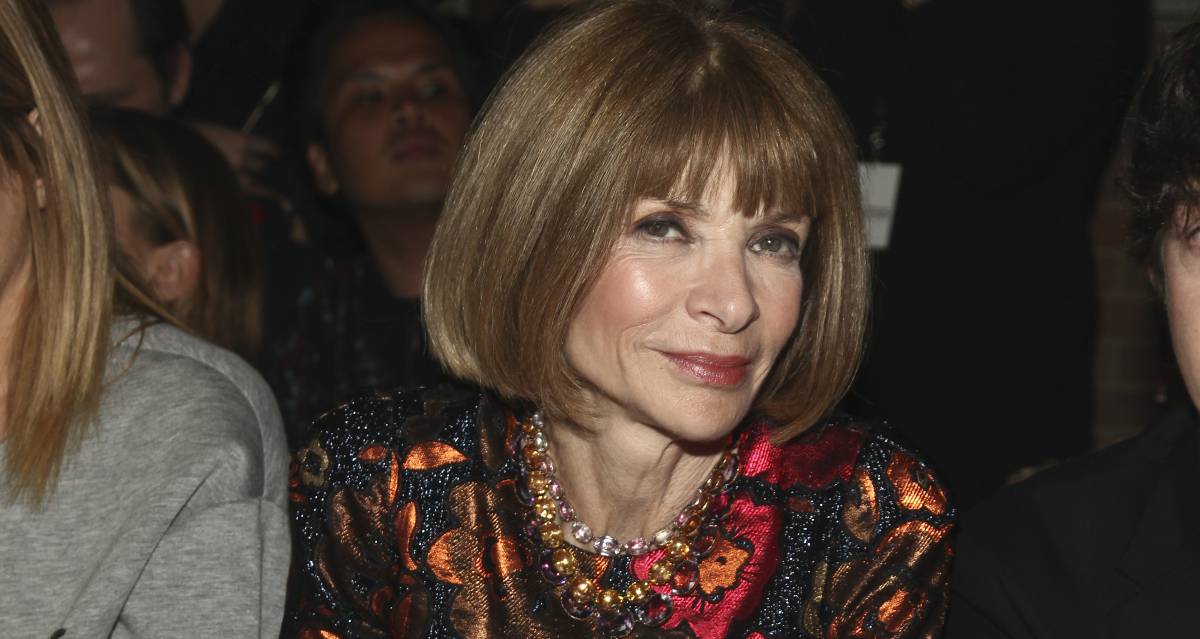 Anna Wintour en el desfile de DKNY el pasado 12 de septiembre en Nueva York. 