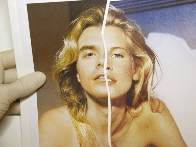 El asturiano que hace arte imitando a Claudia Schiffer