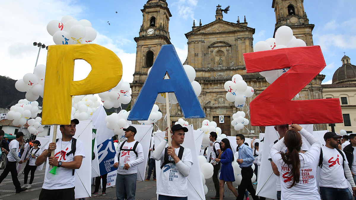 Firma de la paz en Colombia