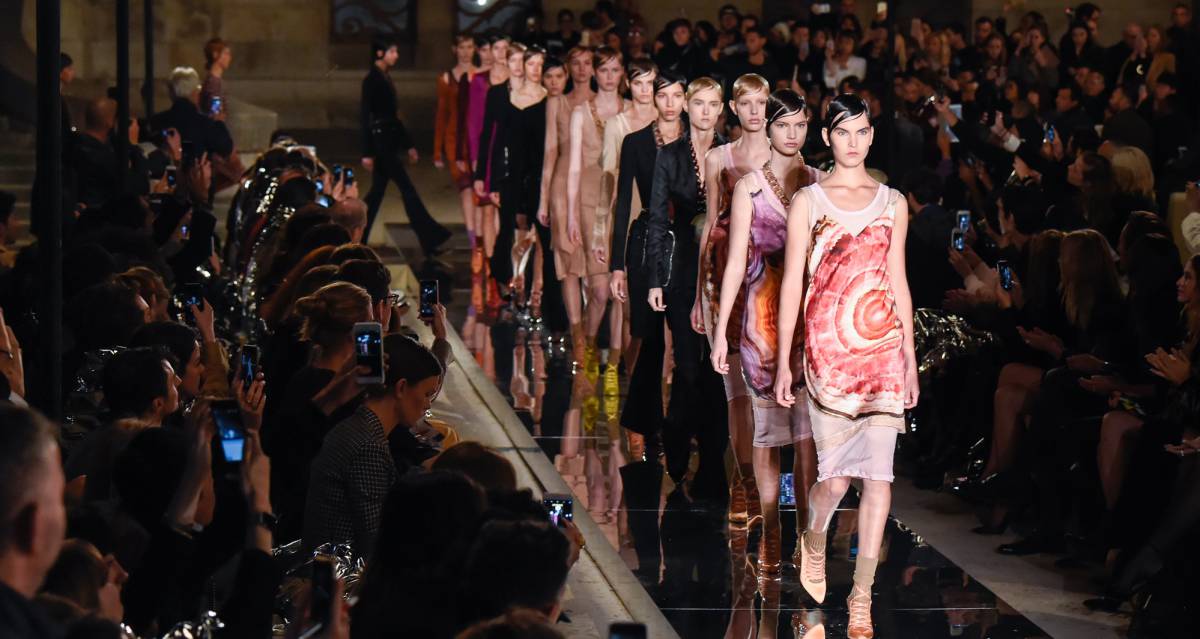 Desfile de Givenchy, en Par&iacute;s.