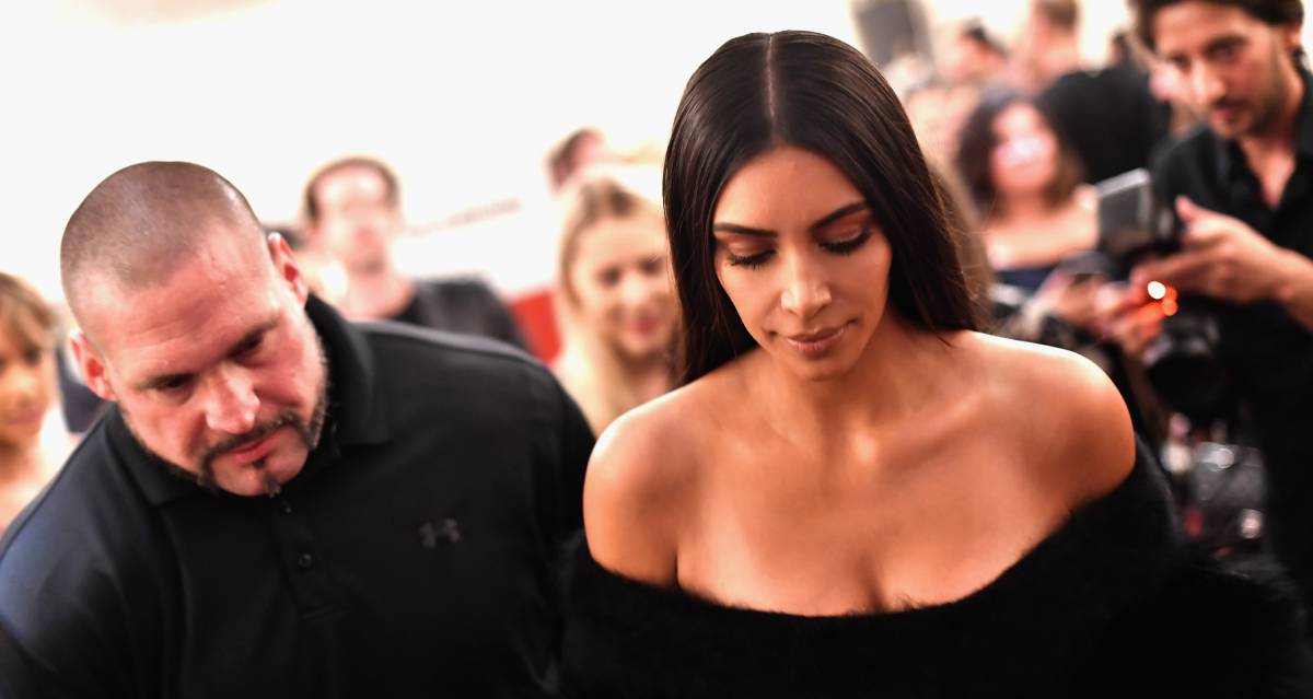 No culpen al guardaespaldas de Kim Kardashian; o sí