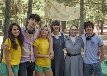 Nos colamos en el rodaje de la película de 'La llamada'