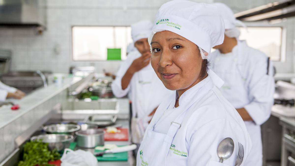 Gourmet en un barrio de chabolas