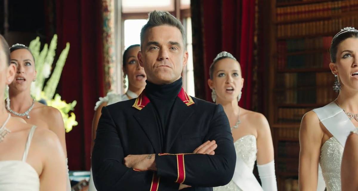 Videoclip de 'Party Like a Russian', de Robbie Williams. 