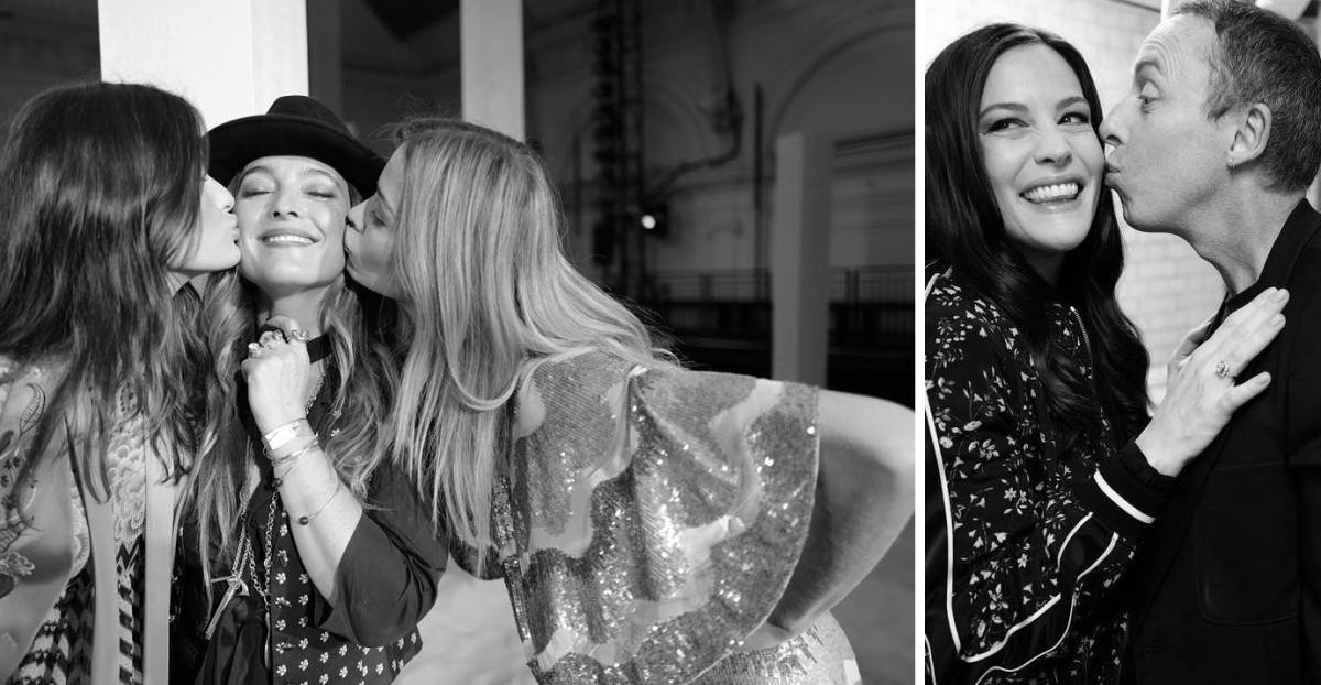 Besos famosos contra la leucemia