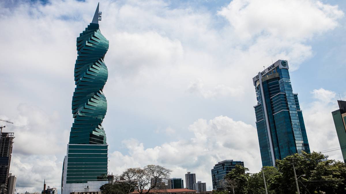 Distrito financiero de la capital de Panamá.