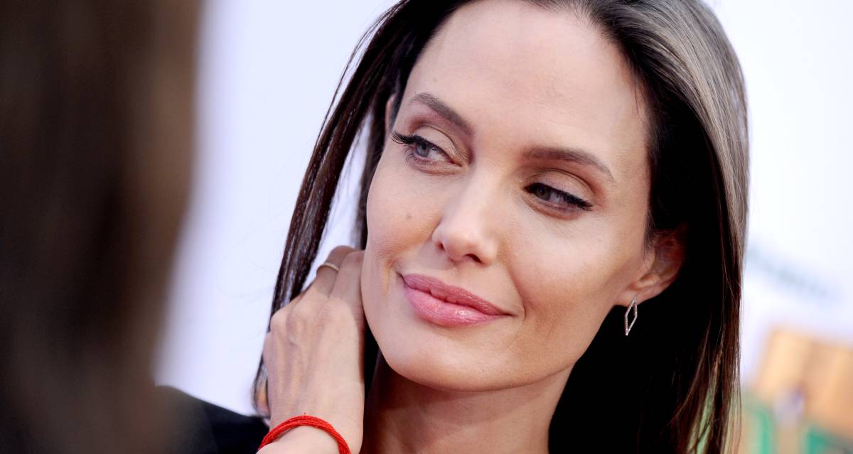 La actriz Angelina Jolie.