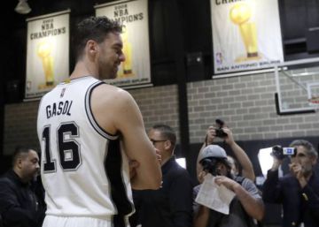 Pau Gasol debuta con los Spurs