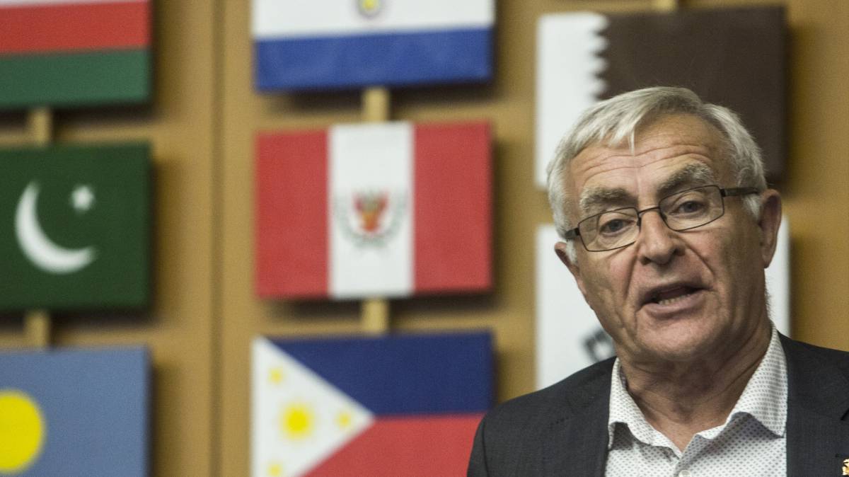 Joan Ribó, en la sede de la FAO en Roma.