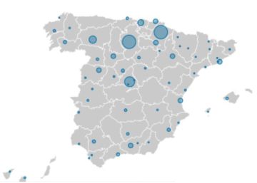 Interactivo | El lugar de origen de los misioneros españoles
