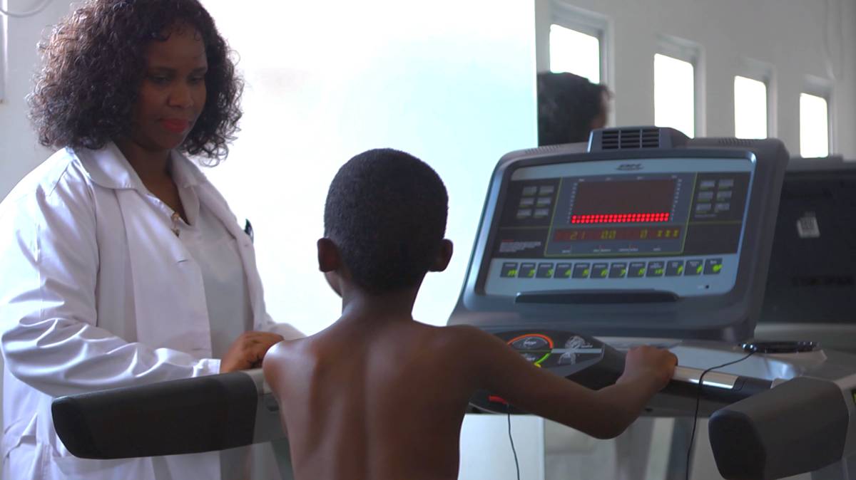 Centro de Medicina F&iacute;sica y de Rehabilitaci&oacute;n de Bego, en Angola. 