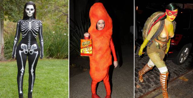 El esqueleto de Kardashian y la Tortuga Ninja Rihanna