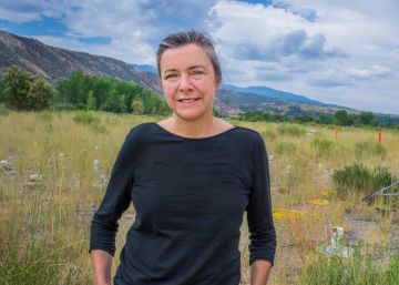 La microbi&oacute;loga Jill Banfield, cerca del pueblo de Rifle (EE UU).