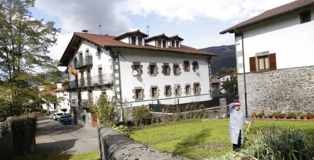 Civil Guard barracks in Leiza.