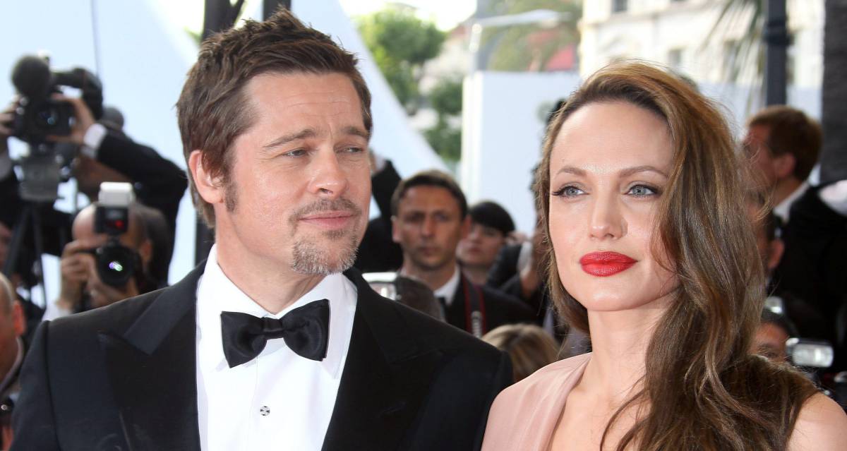 Brad Pitt y Angelina Jolie en el Festival de Cannes, en 2009. 