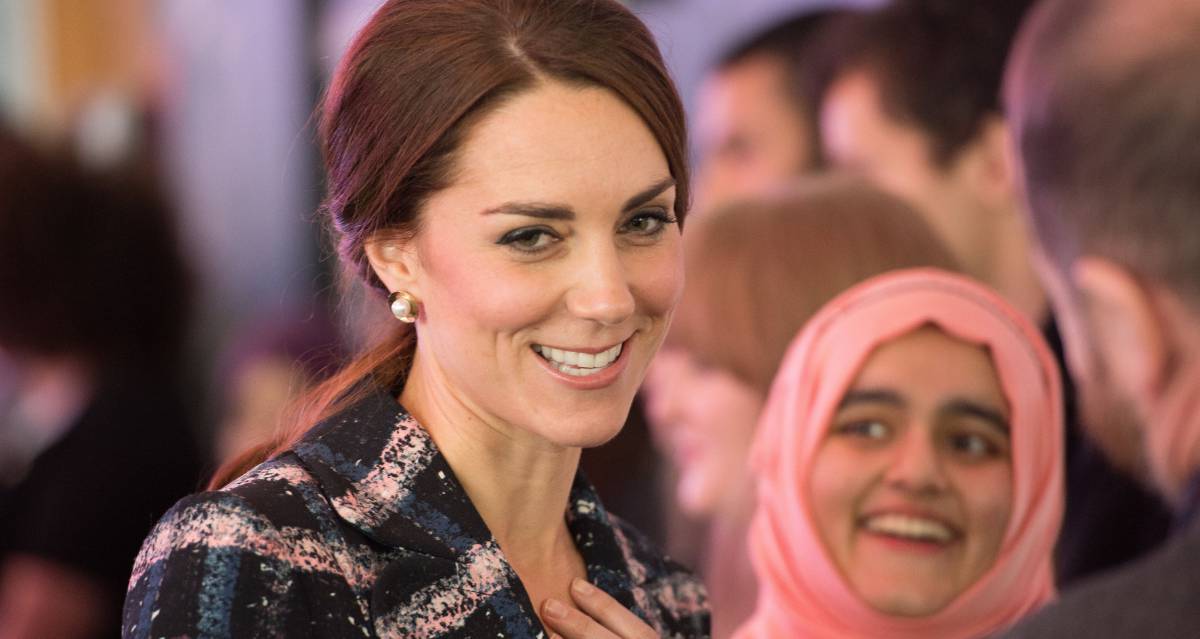 Kate Middleton, la semana pasada en un acto oficial.