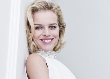 Eva Herzigov&aacute;, en un hotel de Madrid.