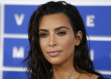 Kim Kardashian en los premios MTV Video Music, este 2016, en Nueva York. 