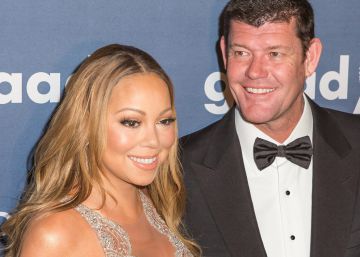 Mariah Carey y James Packer, a comienzos de 2016.