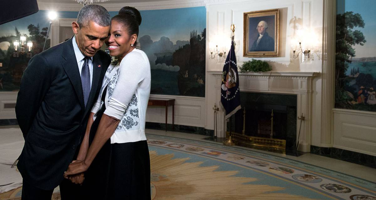 Barack y Michelle Obama, en una imagen de marzo de 2015 en la Casa Blanca.