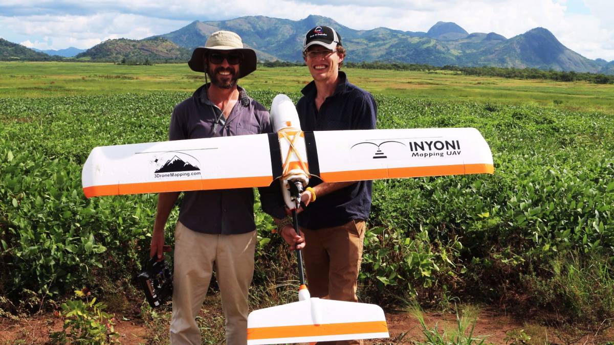 Drones 3D para la agricultura africana