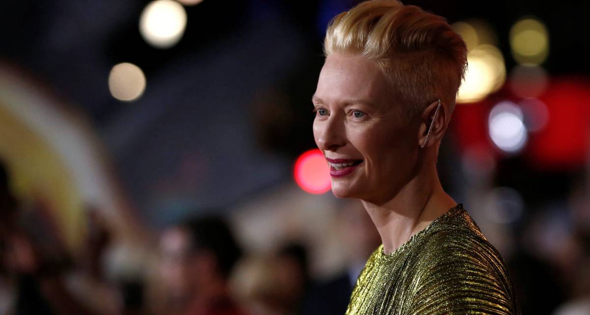 Tilda Swinton, en el estreno de 'Doctor Strange', en Hollywood. 