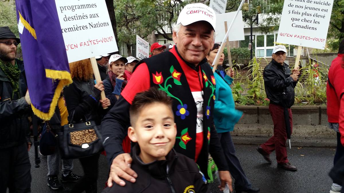 Ghislain Picard, jefe de la Assemblée des Premières Nations Québec-Labrador (APNQL).