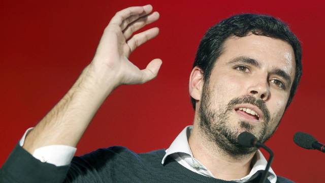 El coordinador general de IU, Alberto Garzón.