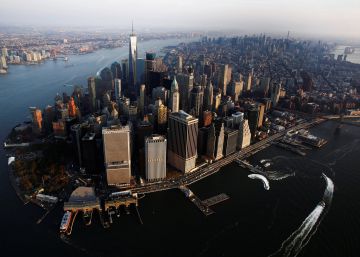 Manhattan desde el aire
