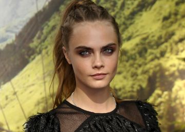 Cara Delevingne, en el estreno de 'Pan' en Londres.