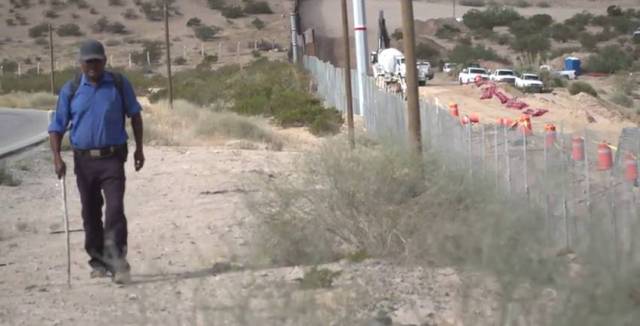 There is vigorous trade across the US-Mexico border.