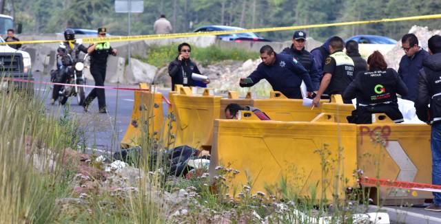 The bodies of four robbers were found in Lerma.