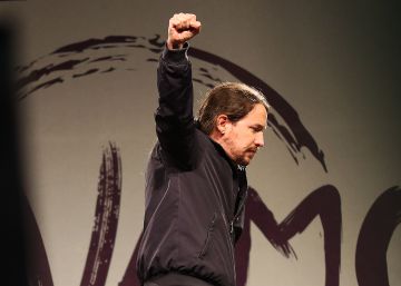 Acto de Podemos contra la pobreza energ&eacute;tica.