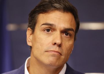 Pedro Sanchez presenta su renuncia como diputado.