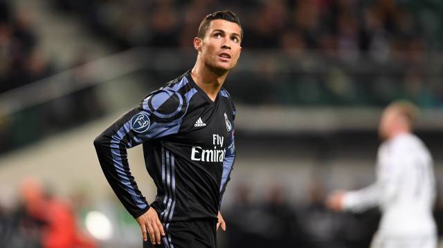 Cristiano Ronaldo frente al Legia.