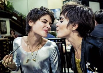 La juerga nocturna de Verónica Echegui y Alba Galocha