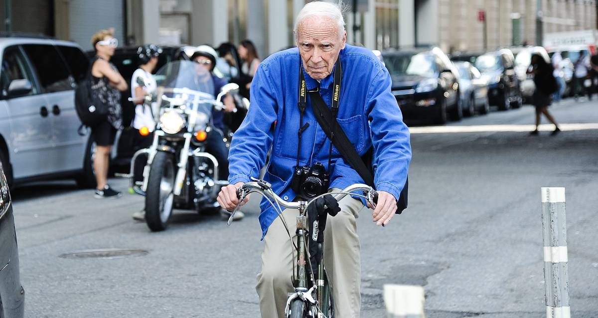 Bill Cunningham, en Nueva York.