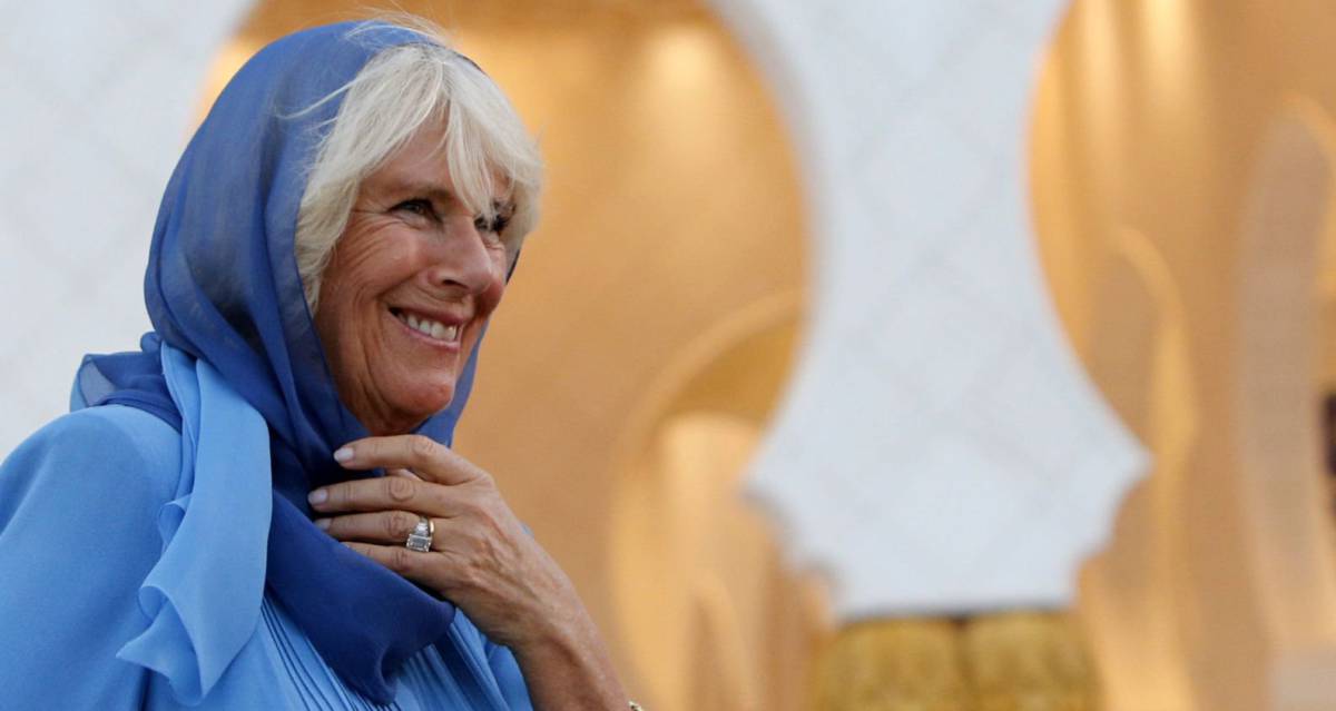 Camilla Parker Bowles, el pasado domingo en Abu Dhabi