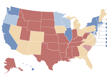 Guía para seguir el escrutinio de EE UU