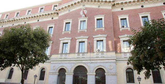 Fachada del Tribunal de Cuentas.