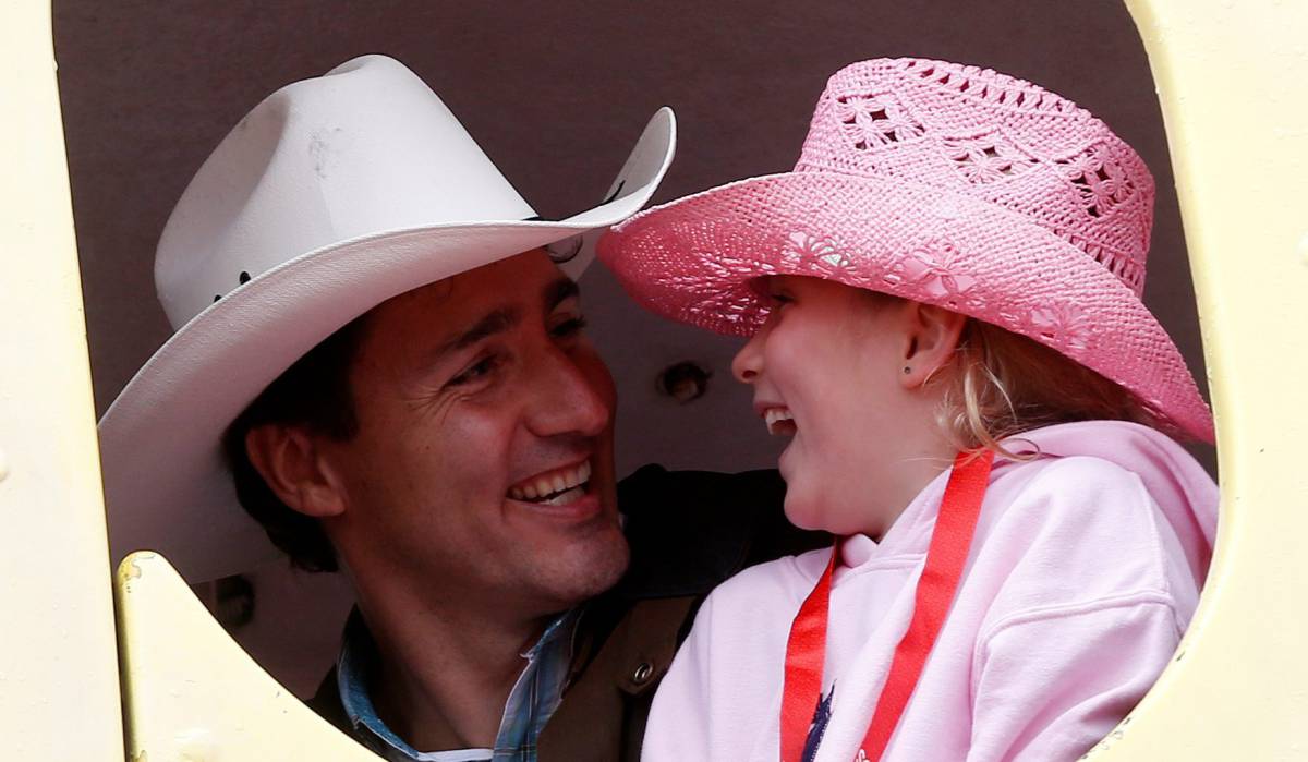 Resulta que la hija de 7 años del primer ministro de Canadá mola tanto como él
