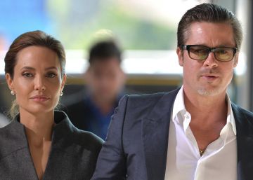 Angelina Jolie y Brad Pitt, en Londres en 2014.